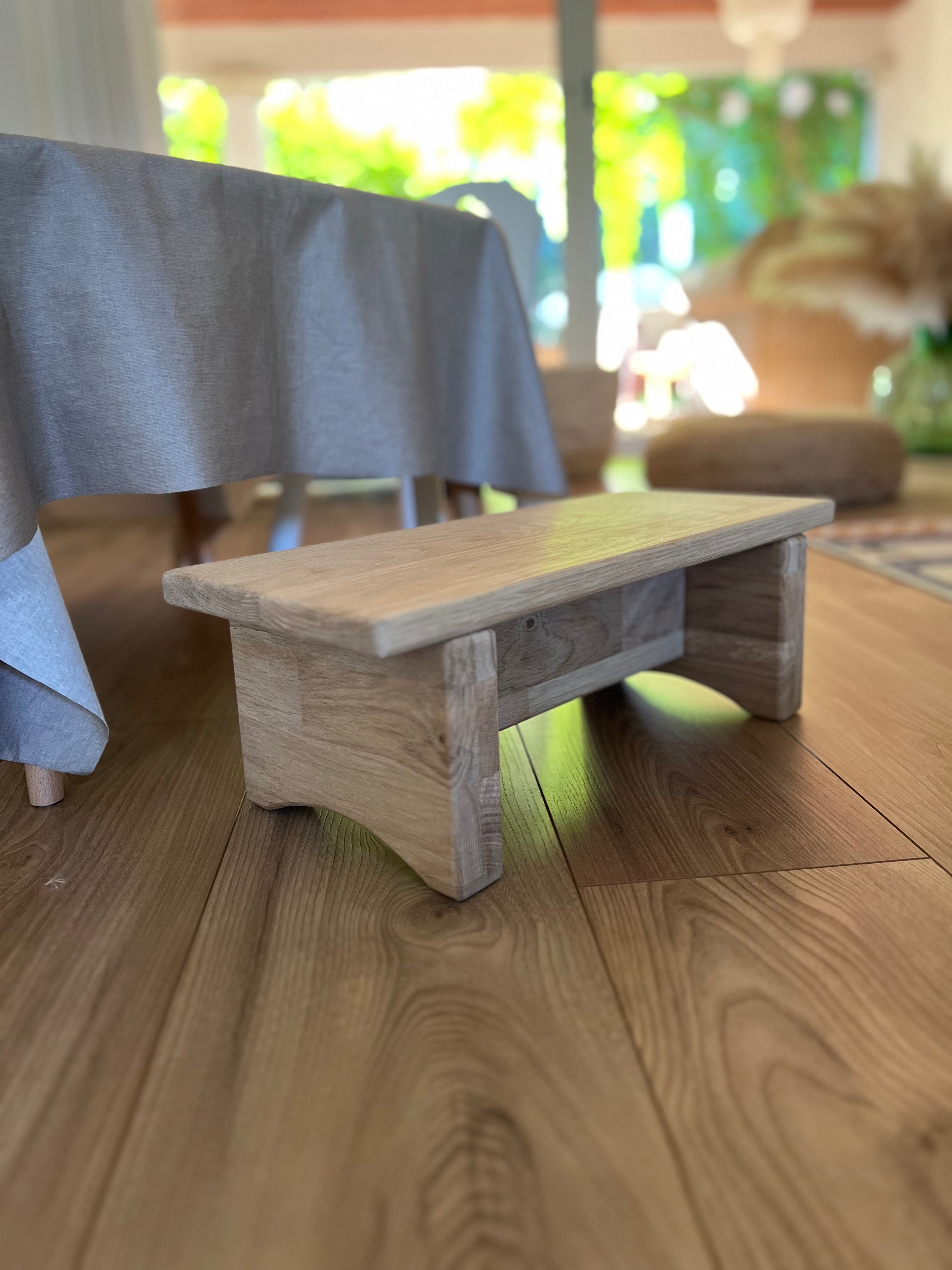 Tabouret en chêne Sen-Wood Atelier