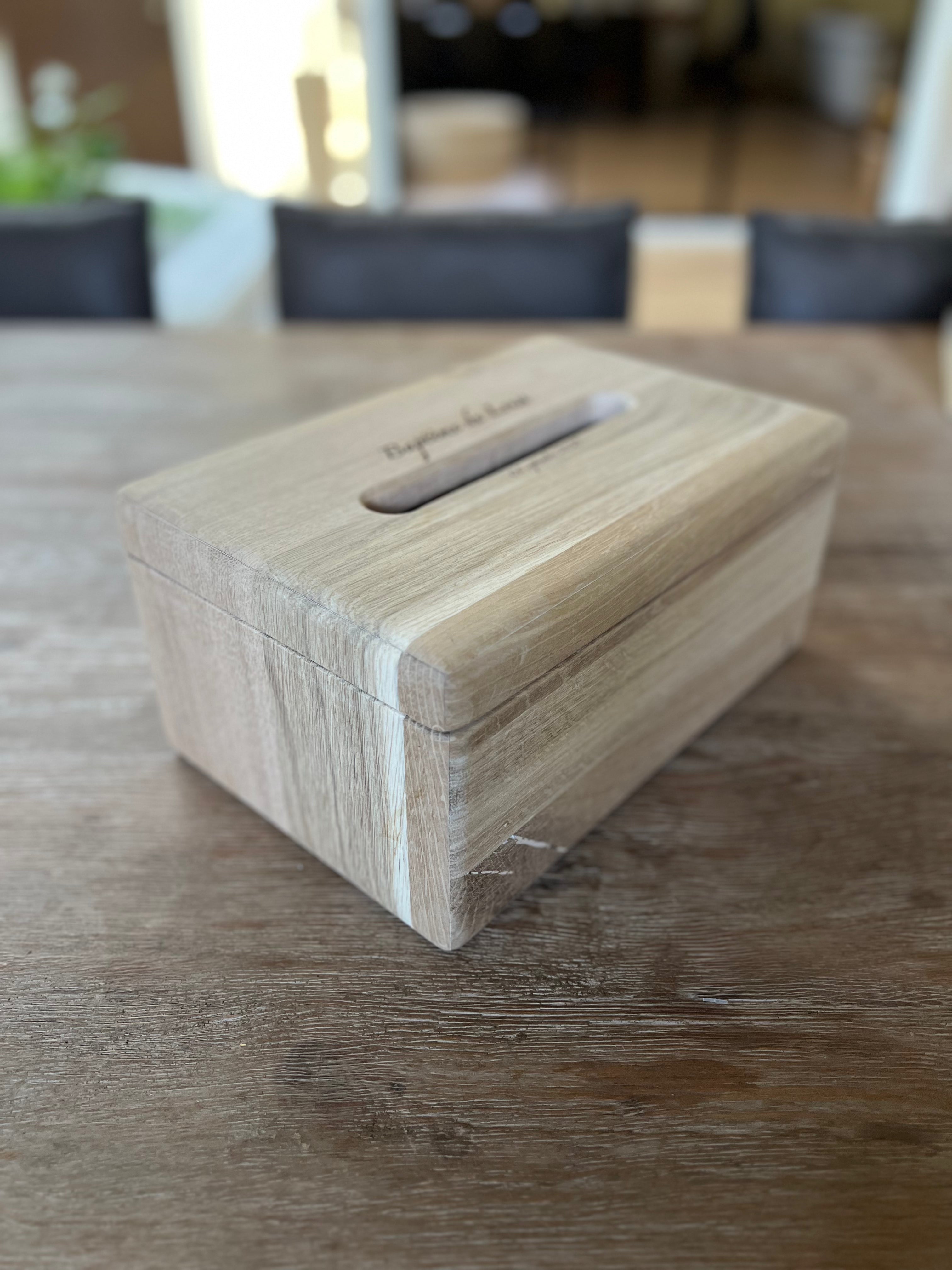 Boite en chêne massif Sen-Wood Atelier