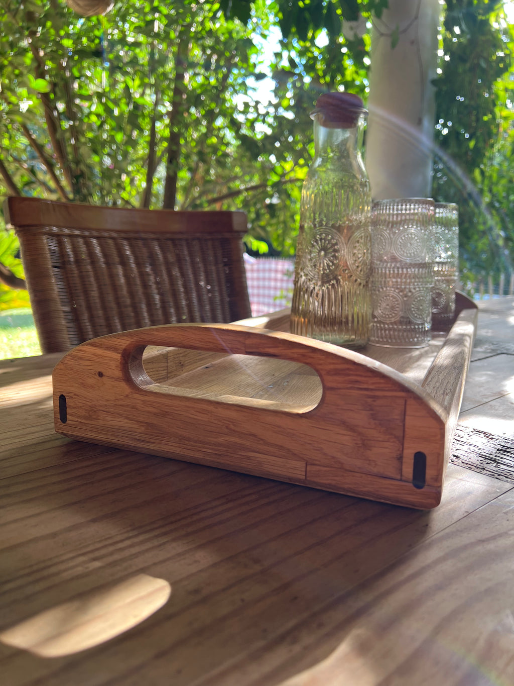 Plateau en chêne massif Sen-Wood Atelier
