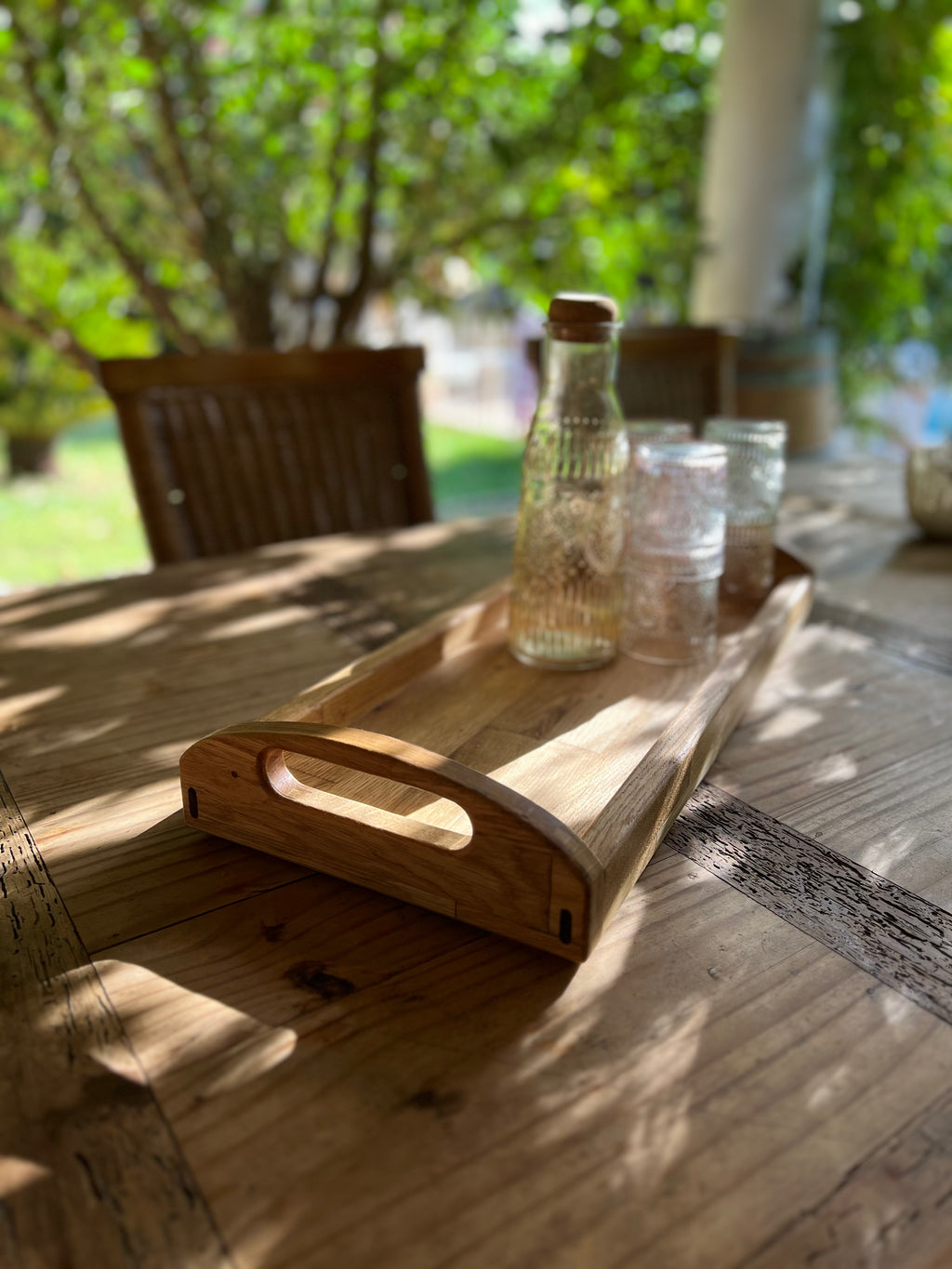 Plateau en chêne massif Sen-Wood Atelier