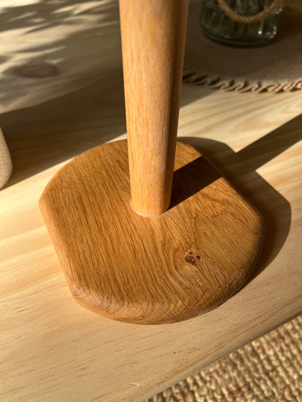 Porte-essuie-tout en bois massif Sen-Wood Atelier