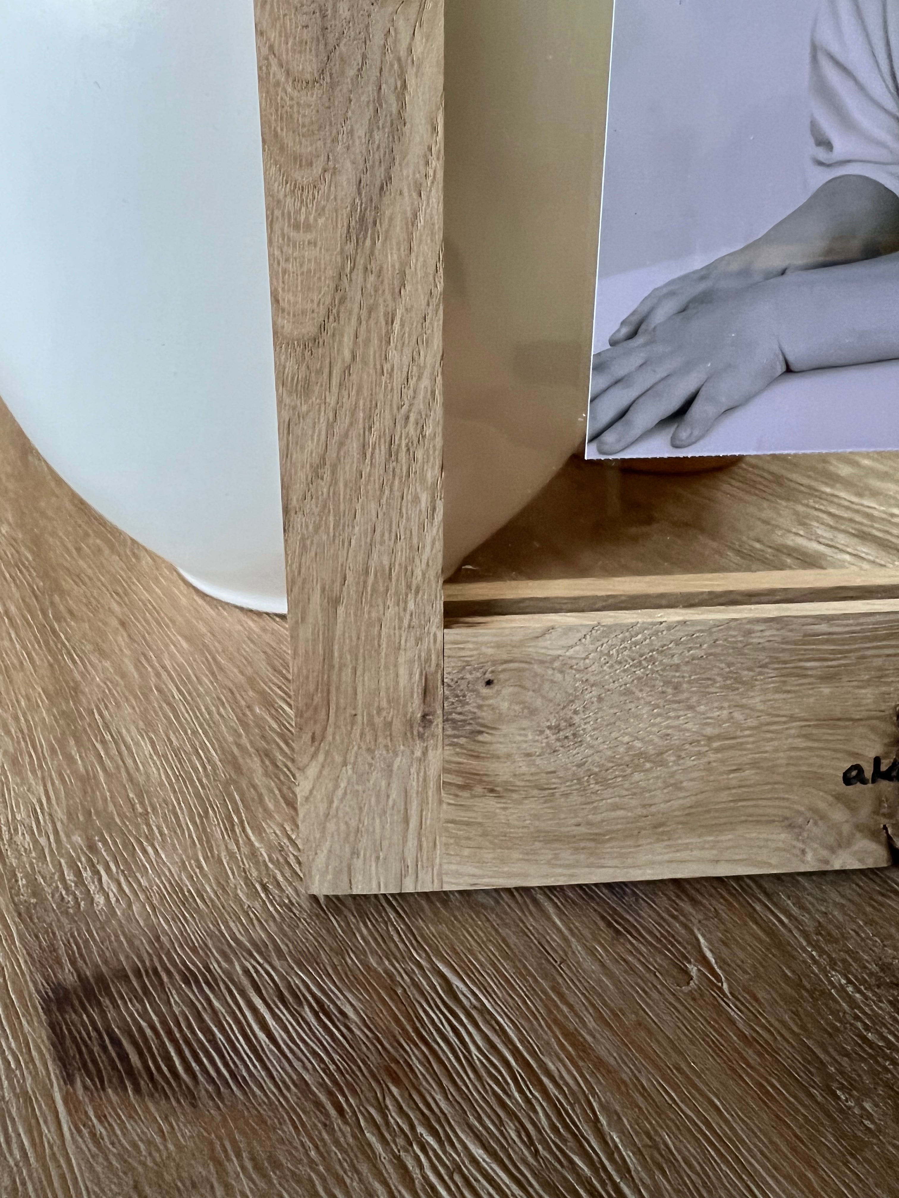 Cadre photo en chêne massif Sen-Wood Atelier